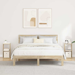 vidaXL Bedside Table 2 pcs Sonoma Oak 25.5 x 22 x 49.5 cm 1