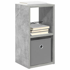 vidaXL Bedside Table 2 pcs Concrete Grey 25.5 x 22 x 49.5 cm 3