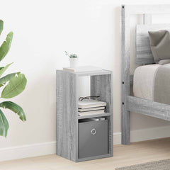 vidaXL Bedside Table 2 pcs Grey Sonoma 25.5 x 22 x 49.5 cm 4