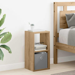 vidaXL Bedside Table 2 pcs Artisan Oak 25.5 x 22 x 49.5 cm 4