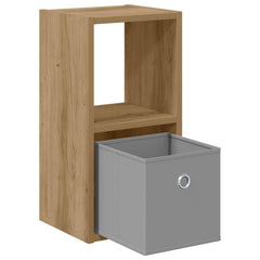 vidaXL Bedside Table 2 pcs Artisan Oak 25.5 x 22 x 49.5 cm 5