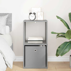 vidaXL Bedside Table Concrete Grey 35 x 32 x 68.5 cm Engineered Wood 4