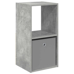 vidaXL Bedside Table Concrete Grey 35 x 32 x 68.5 cm Engineered Wood 2
