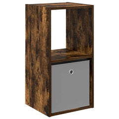 vidaXL Bedside Table Smoked Oak 35 x 32 x 68.5 cm Engineered Wood 2