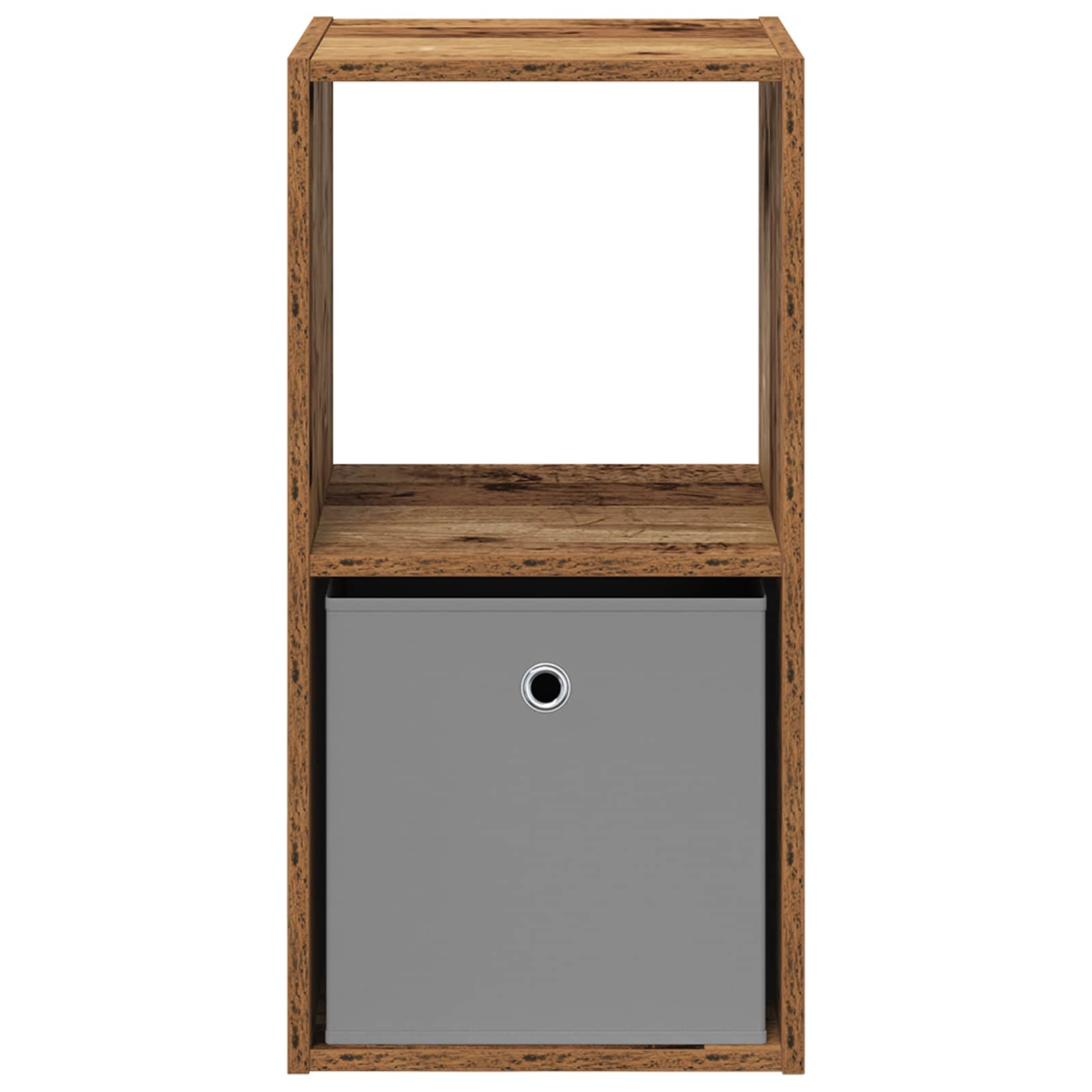 vidaXL Bedside Table Old Wood 35 x 32 x 68.5 cm Engineered Wood 6