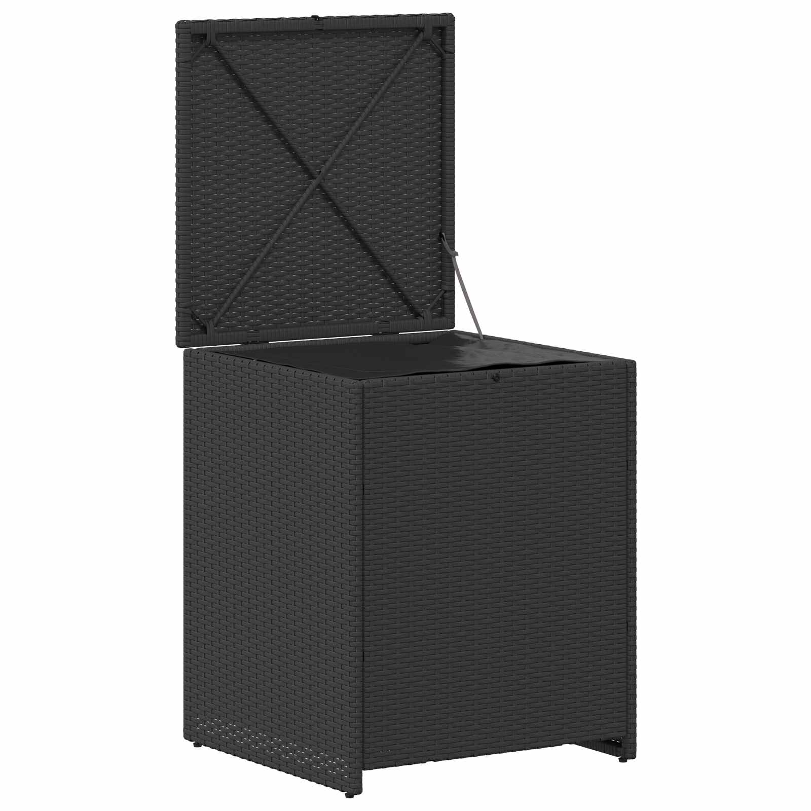 vidaXL Cushion Box 55 x 55 x 69 cm steel 4