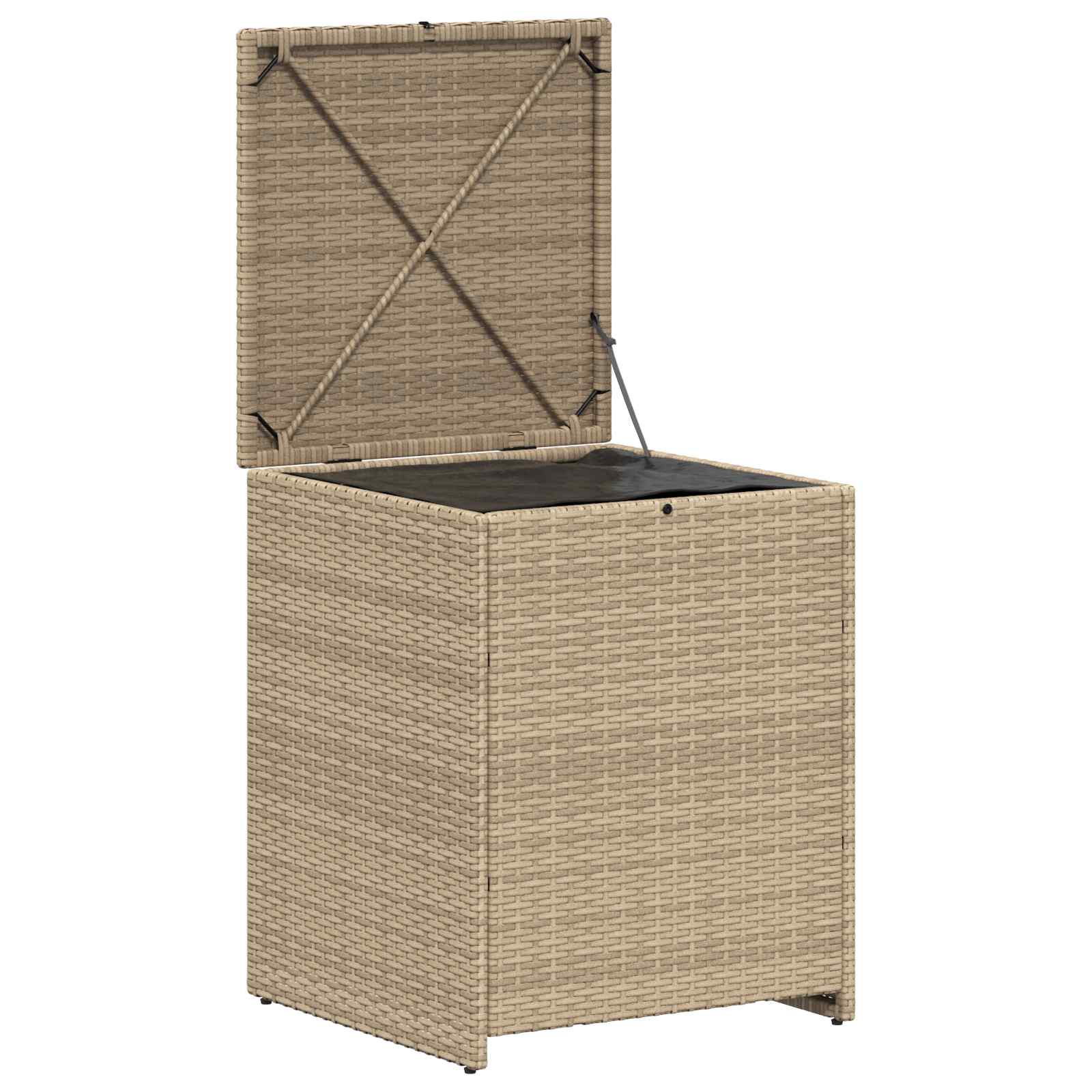 vidaXL Cushion Box 55 x 55 x 69 cm steel 4