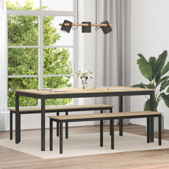 vidaXL Dining Tables 180 x 90 x 75 cm Engineered Wood Rectangular 1