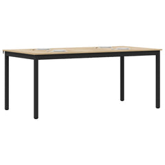 vidaXL Dining Tables 180 x 90 x 75 cm Engineered Wood Rectangular 3