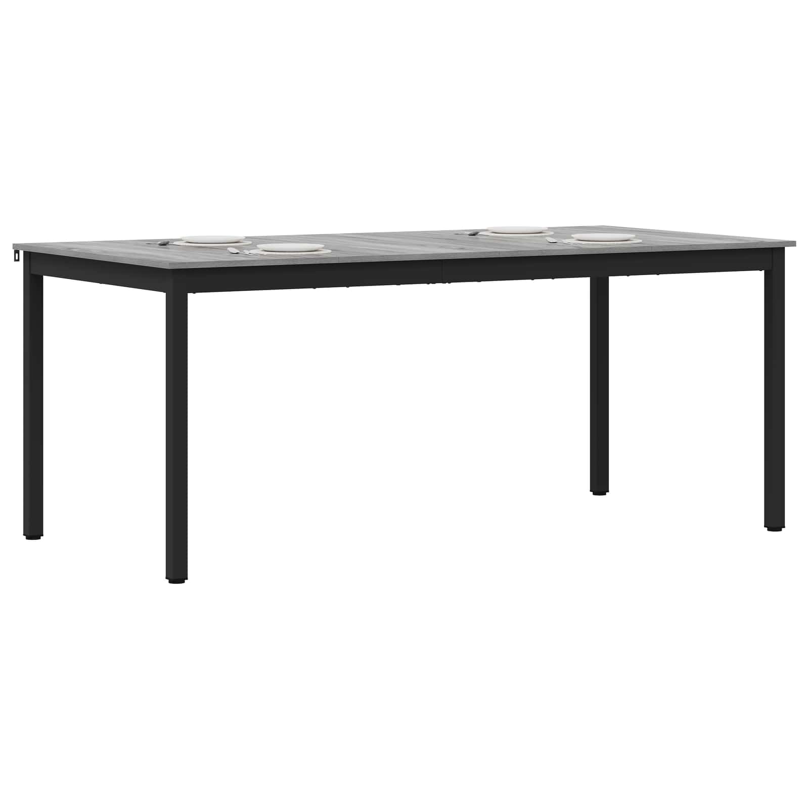 vidaXL Dining Tables 180 x 90 x 75 cm Engineered Wood Rectangular 3