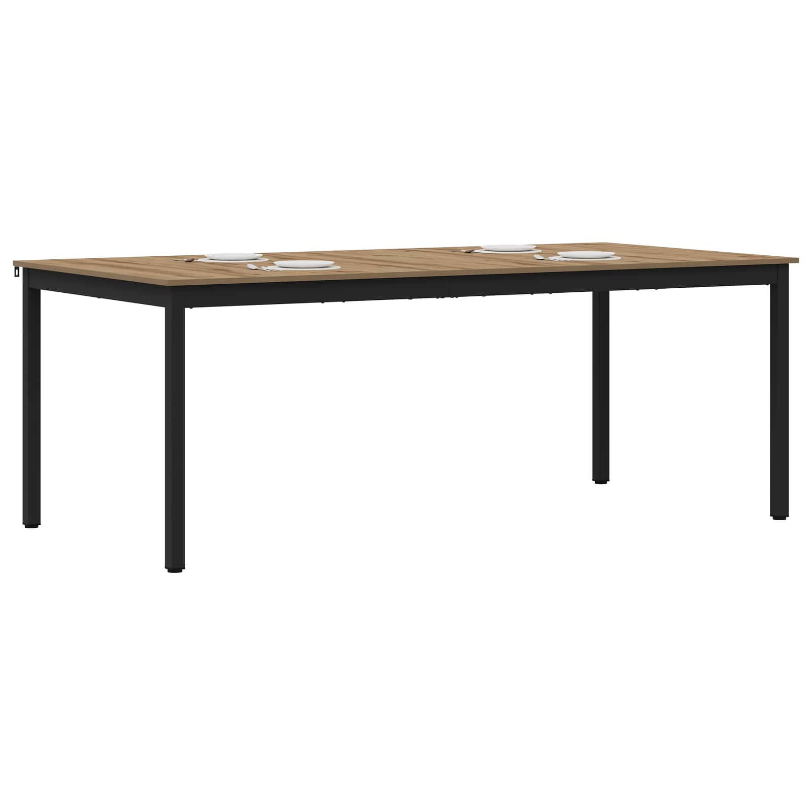 vidaXL Dining Tables 180 x 90 x 75 cm Engineered Wood Rectangular 3