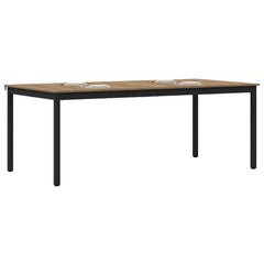 vidaXL Dining Tables 180 x 90 x 75 cm Engineered Wood Rectangular 3