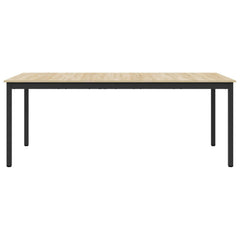 vidaXL Dining Tables 200 x 100 x 75 cm Engineered Wood Rectangular 5