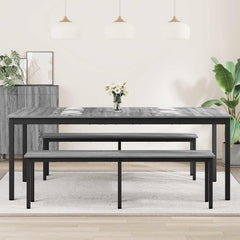 vidaXL Dining Tables 200 x 100 x 75 cm Engineered Wood Rectangular 4