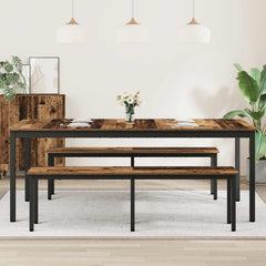 vidaXL Dining Tables 200 x 100 x 75 cm Engineered Wood Rectangular 4