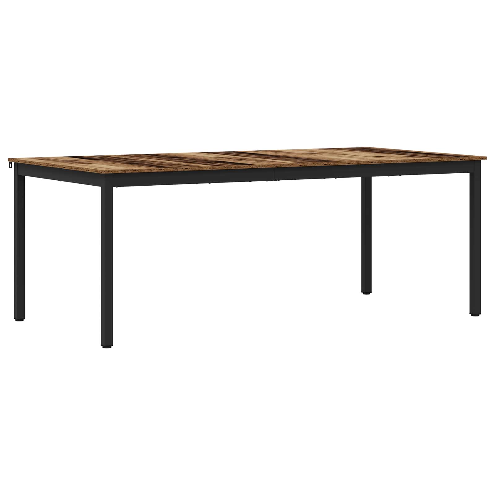 vidaXL Dining Tables 200 x 100 x 75 cm Engineered Wood Rectangular 2