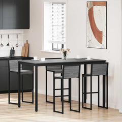 vidaXL Standing Bar Table Engineered Wood Rectangular 1