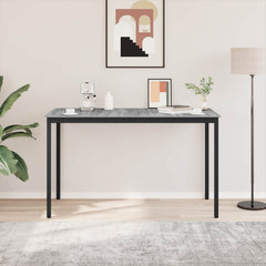 vidaXL Standing Bar Table Engineered Wood Rectangular 4