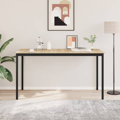 vidaXL Standing Bar Table Engineered Wood Rectangular 4