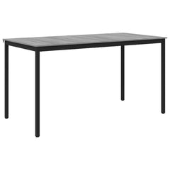 vidaXL Standing Bar Table 2 pcs Engineered Wood Rectangular 2
