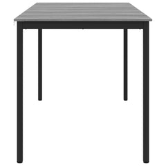 vidaXL Standing Bar Table 2 pcs Engineered Wood Rectangular 6