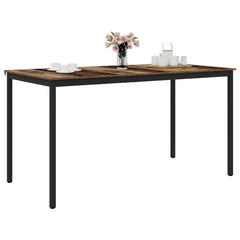 vidaXL Standing Bar Table Engineered Wood Rectangular 3