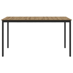 vidaXL Standing Bar Table Engineered Wood Rectangular 5
