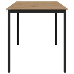 vidaXL Standing Bar Table Engineered Wood Rectangular 6