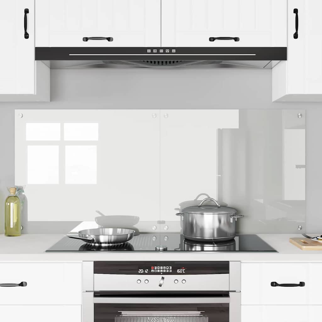 Kitchen Backsplash 70 x 40 cm Tempered Glass 2 Transparent 70 cm 60 cm