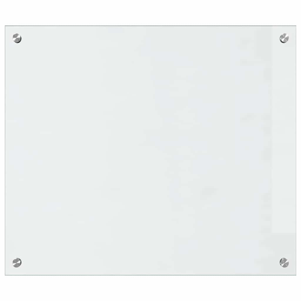 vidaXL Kitchen Backsplash 2 pcs Transparent 70 x 60 cm Tempered Glass 4