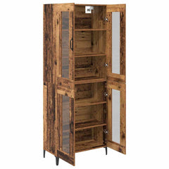 Highboard 69.5 x 34 x 180 cm Engineered Wood Old wood