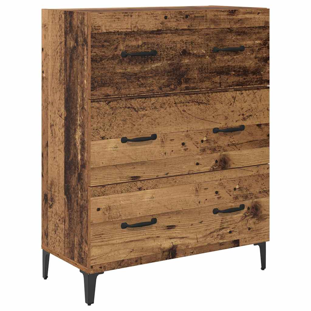 Highboard 69.5 x 34 x 180 cm Engineered Wood Old wood