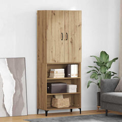 Highboard 69.5 x 34 x 180 cm Engineered Wood Artisan oak