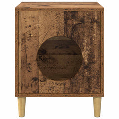 vidaXL Cat House Old Wood 42.5 x 40 x 53 cm Engineered Wood 5