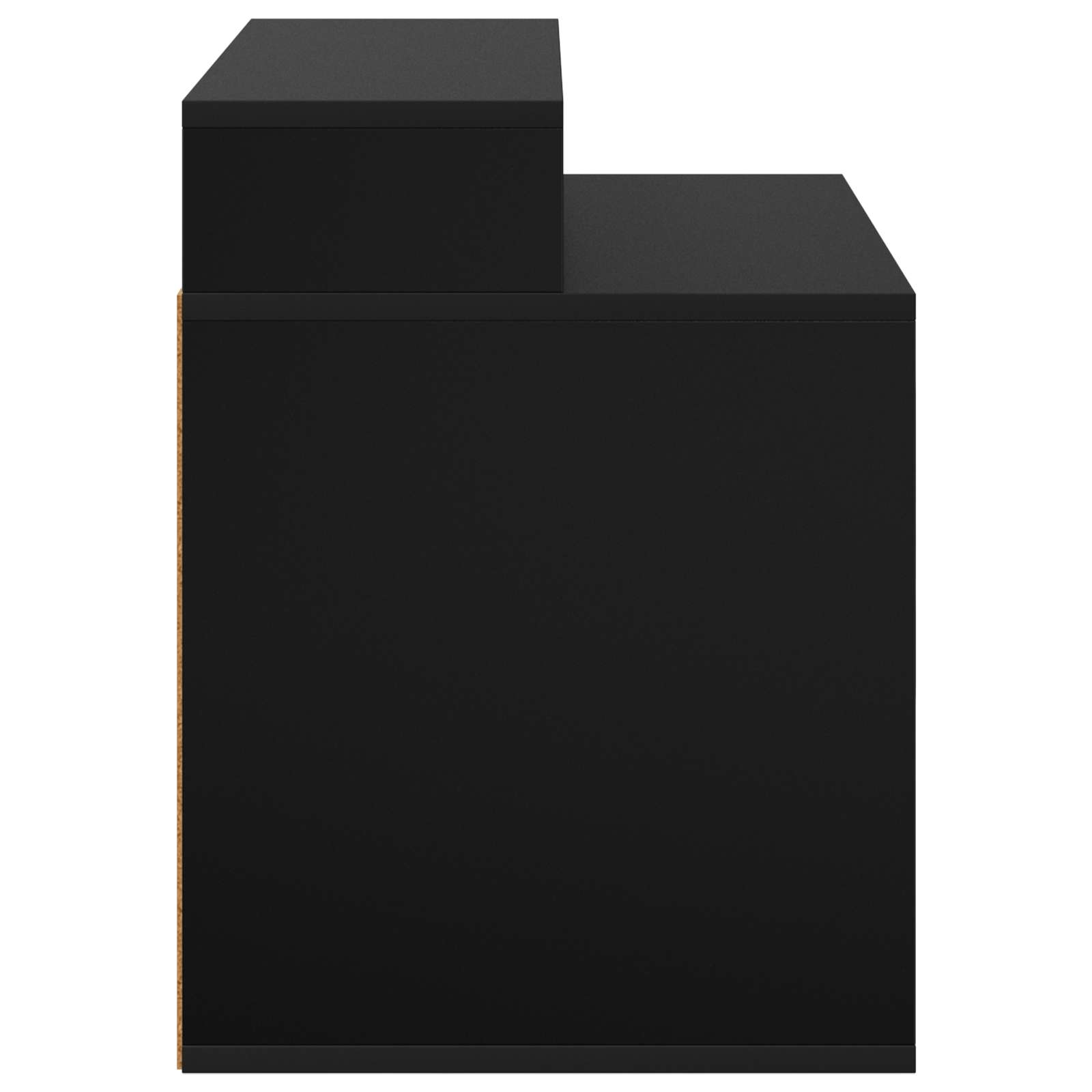 vidaXL Cat House Black 42.5 x 40 x 53.5 cm Engineered Wood 6