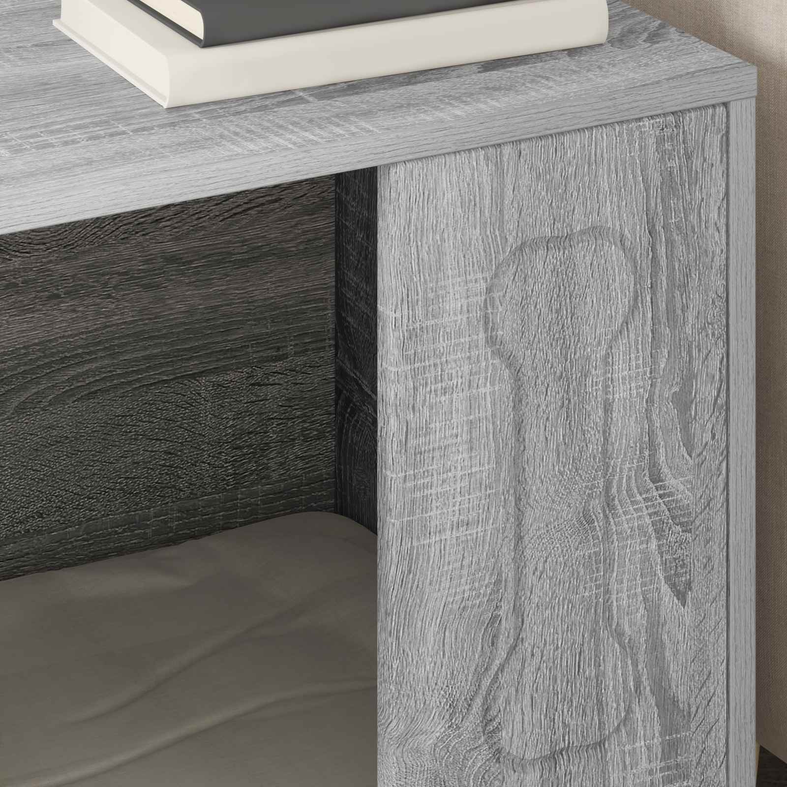 vidaXL Dog House Grey Sonoma 44 x 42 x 49 cm Engineered Wood 4