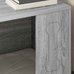 vidaXL Dog House Grey Sonoma 44 x 42 x 49 cm Engineered Wood 4