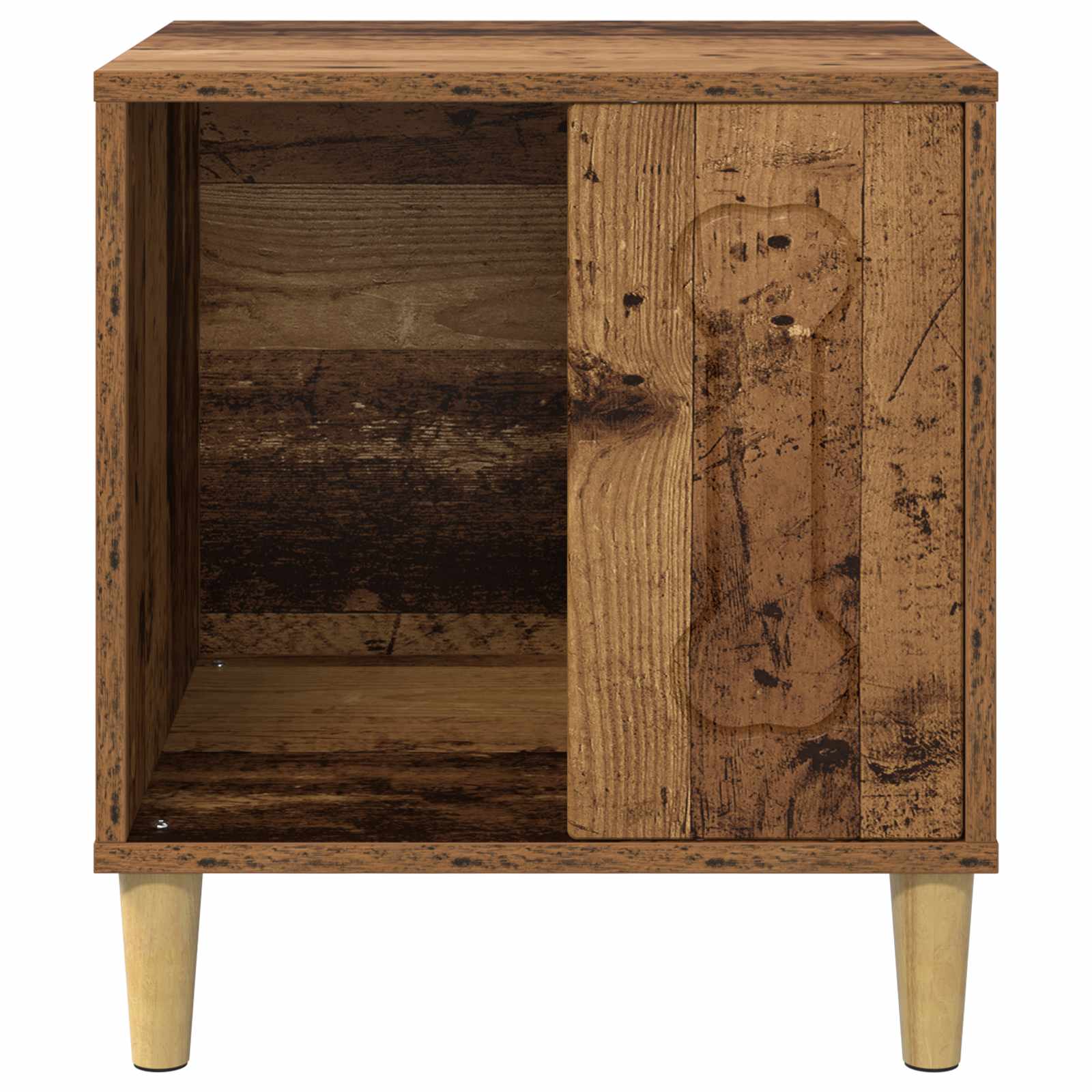 vidaXL Dog House Old Wood 44 x 42 x 49 cm Engineered Wood 5