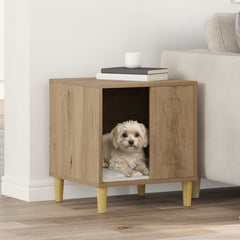 vidaXL Dog House Artisian Oak 44 x 42 x 49 cm Engineered Wood 1