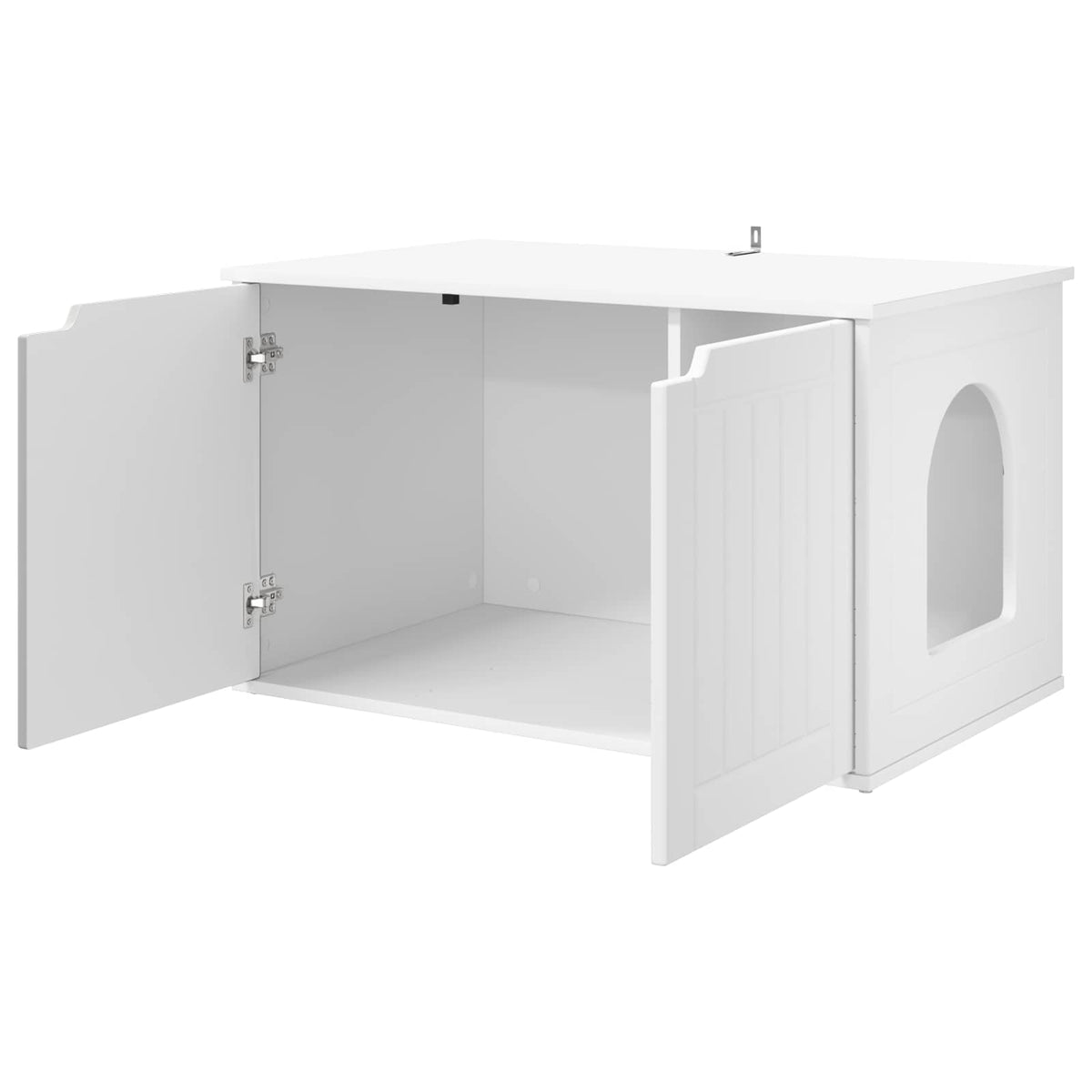 Cat House 85 x 55 x 50.5 cm Engineered Wood White