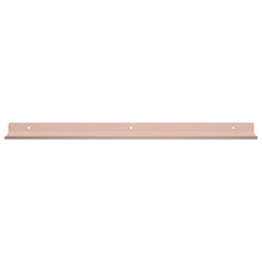 vidaXL Floating Shelf 4 pcs Pink 60 x 8.5 x 2.5 cm Steel 5