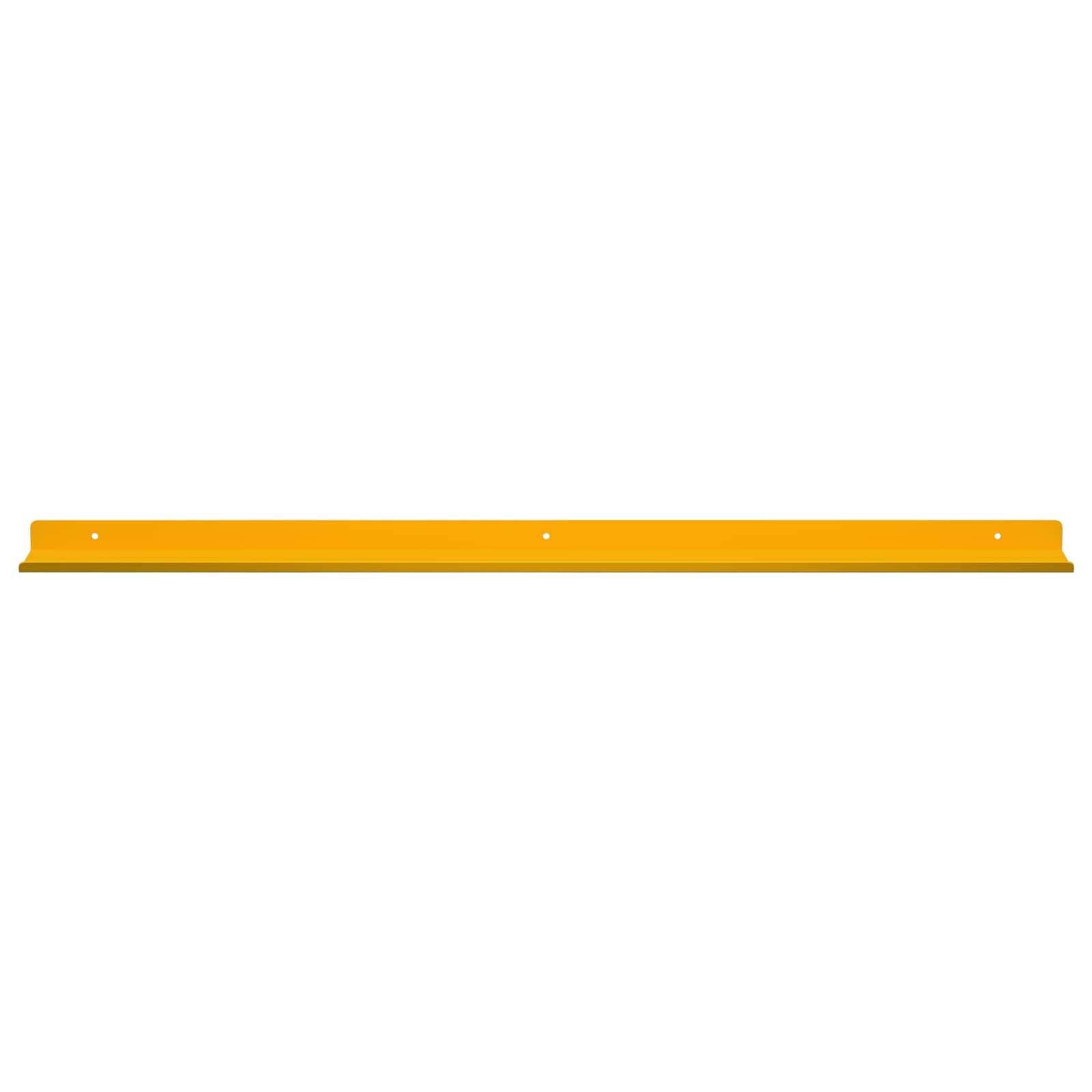 vidaXL Floating Shelf 4 pcs Mustard Yellow 80 x 9 x 2.5 cm Steel 5