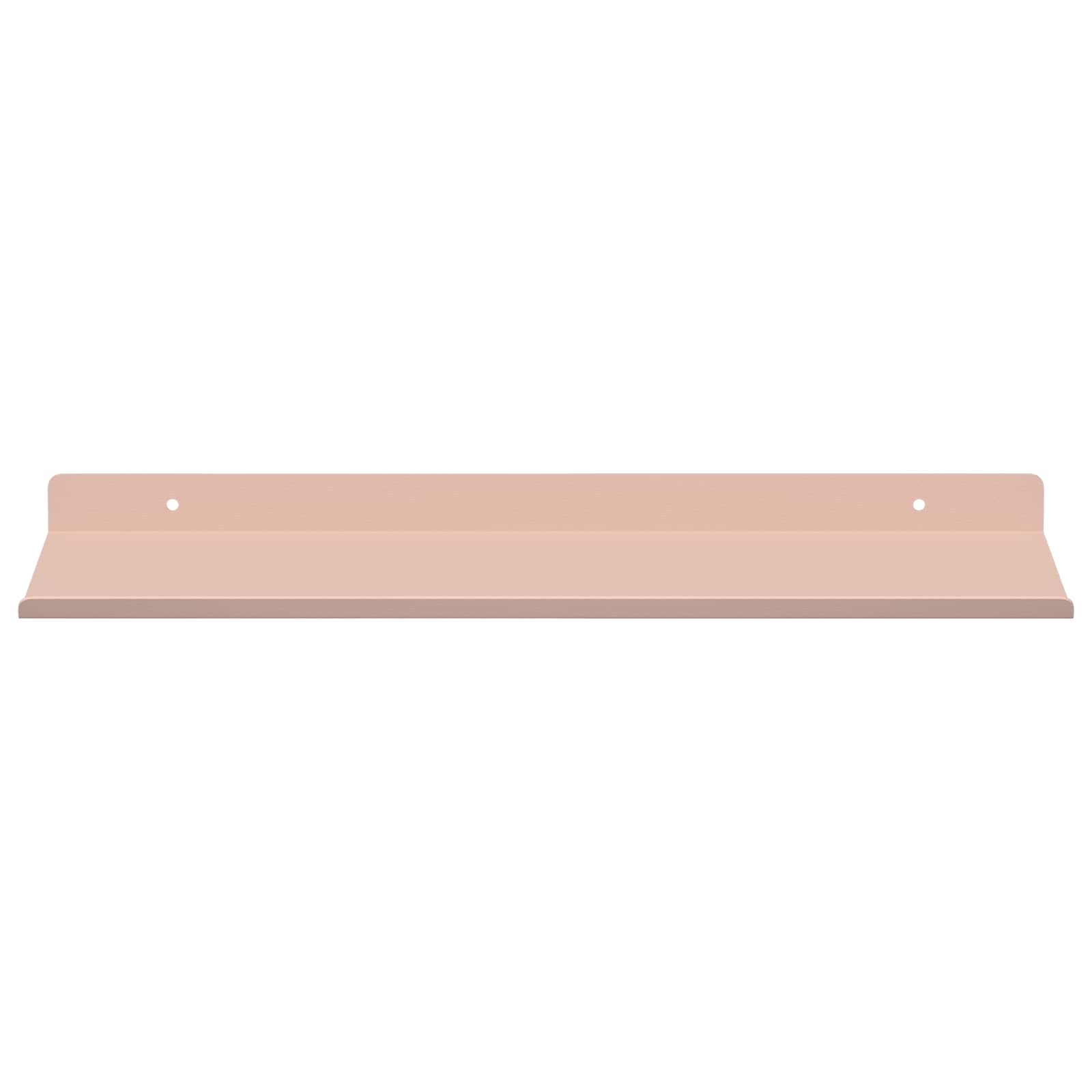 vidaXL Floating Shelf 4 pcs Pink 40 x 18 x 2.5 cm Steel 5