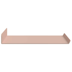 vidaXL Floating Shelf 4 pcs Pink 40 x 18 x 2.5 cm Steel 6