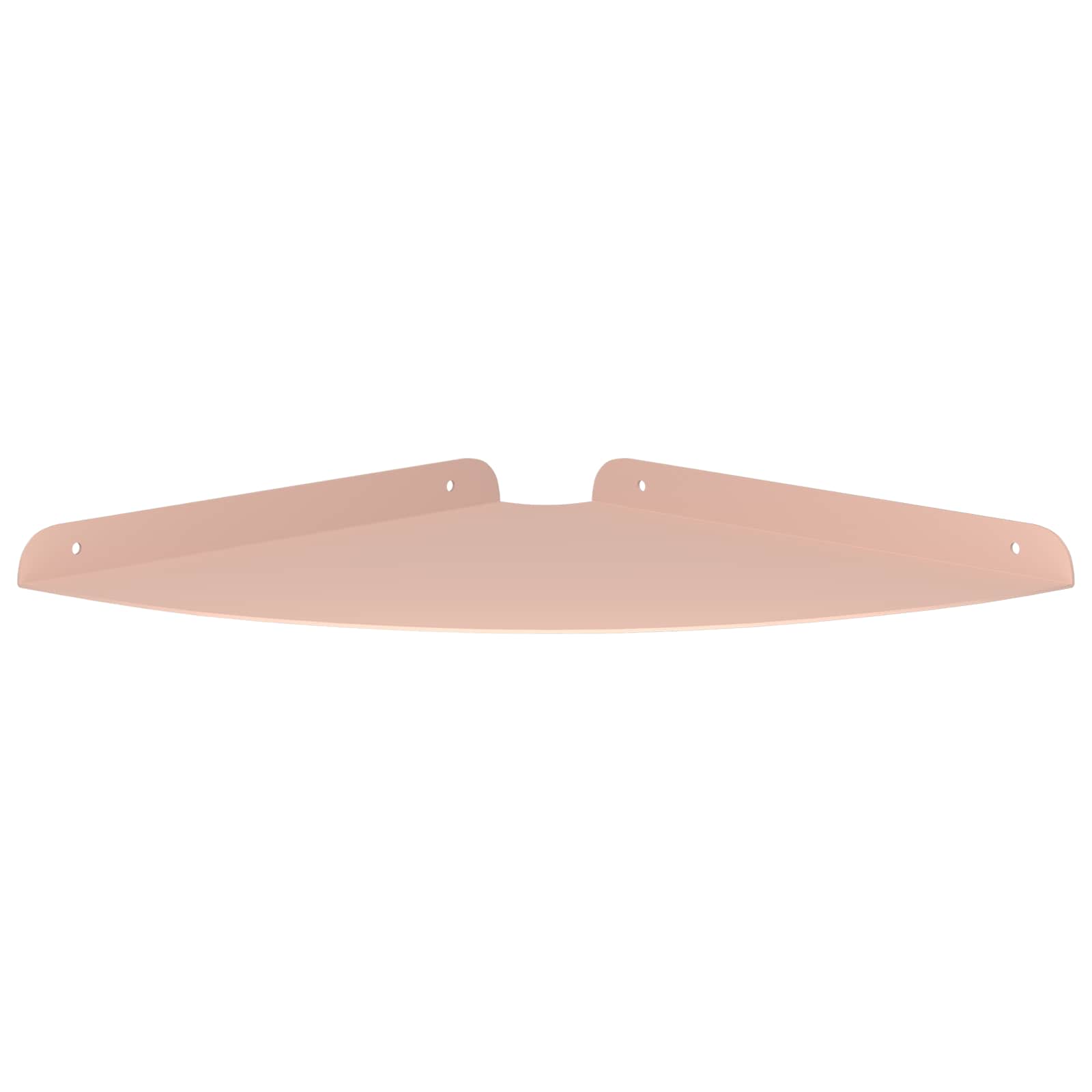vidaXL Corner Floating Shelf 4 pcs Pink 30 x 30 x 2 cm 5