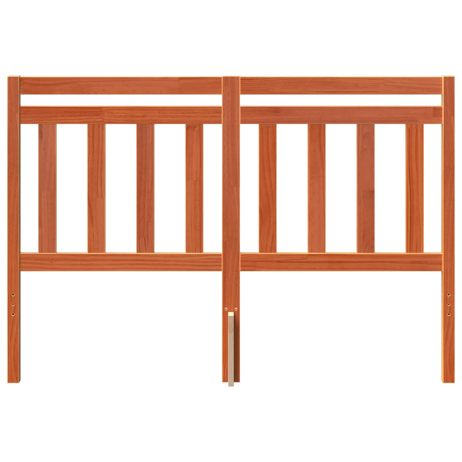 vidaXL Headboard with Headboard Wax Brown 155.5 x 100 cm 3