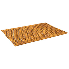 Bath Mats Natural 55 x 80 cm Solid Acacia Wood 1 pc: 95 x 140 cm