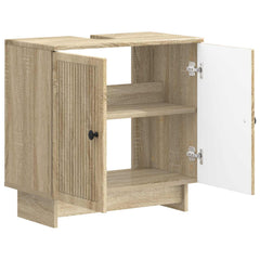 vidaXL Bathroom Sink Cabinet EDE Sonoma Oak 59.5 x 31.5x 59 cm 3