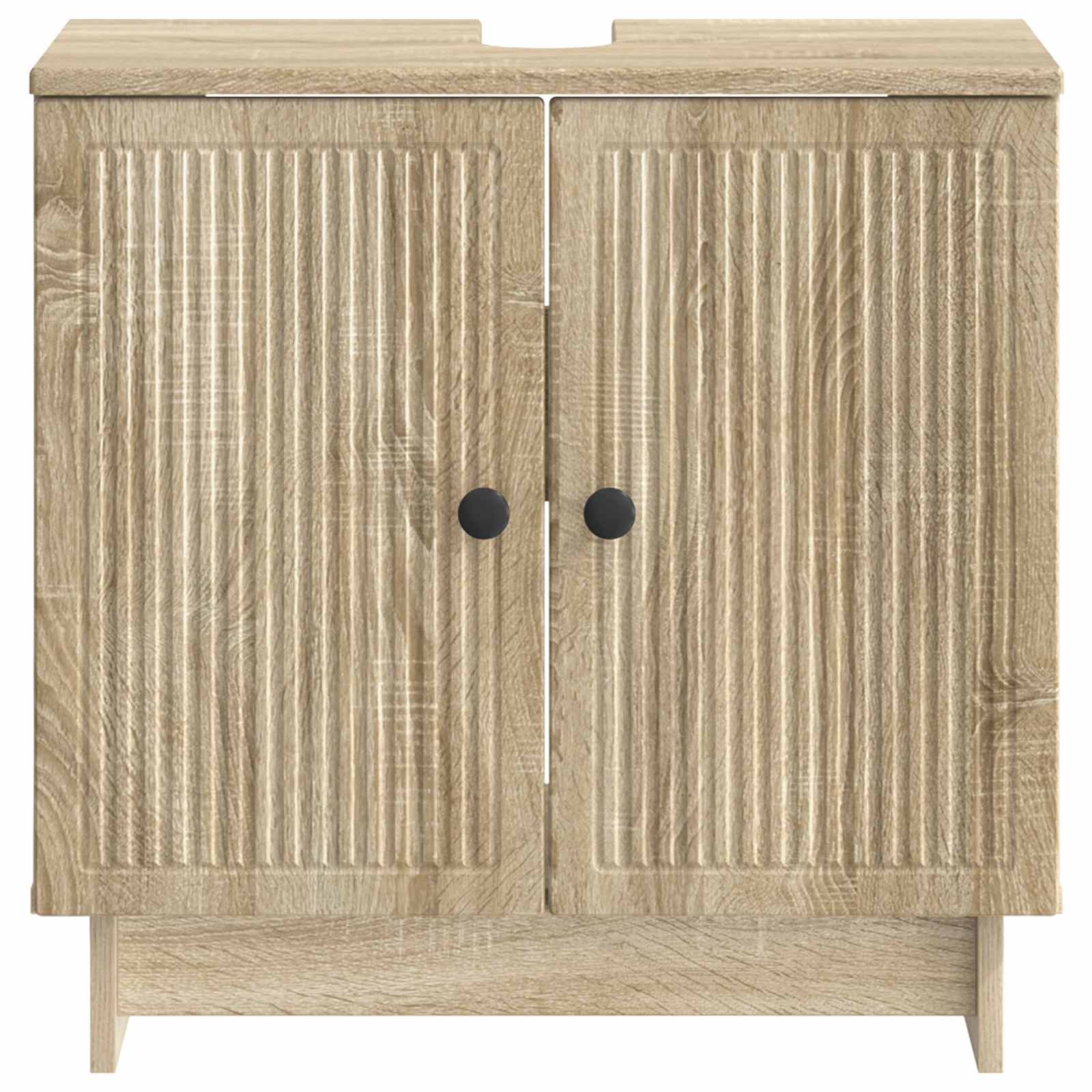 vidaXL Bathroom Sink Cabinet EDE Sonoma Oak 59.5 x 31.5x 59 cm 4