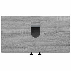 vidaXL Bathroom Sink Cabinet EDE Grey Sonoma 59.5 x 31.5x 59 cm 6